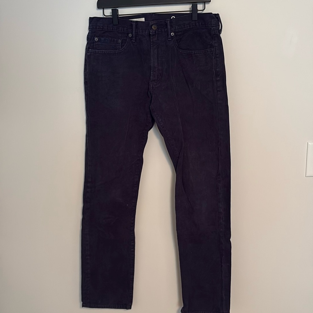 GAP 1969 Navy Slim‎ Straight Denim Jeans